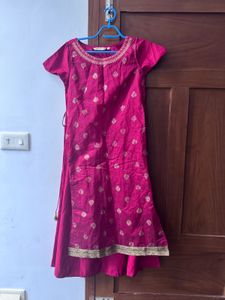Red Kurti With FREE palazzo