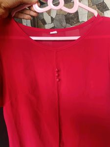 Pretty RED top For Women