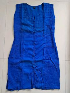 Blue Short Kurta