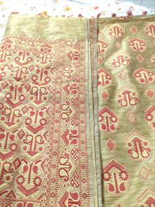 Assamese saree With Full Body Same Print