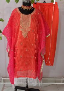 Bright Pretty Kaftan Suit