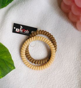 Fancy Women Plastic Hair Rubber Bands