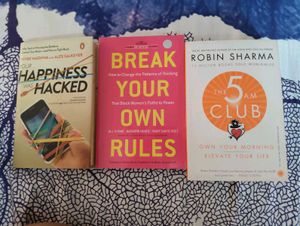 Set Of 3 Self Help Books