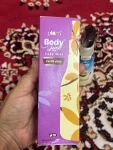 Plum BodyLovin Mist,body Wash And Serum Combo