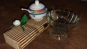 PREMIUM BAMBOO GIFT BOX, ICE CREAM BOWL, CUTE CHATNI BOWL
