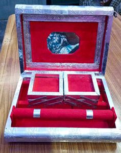 New Silver Jewellery And Bangles Box