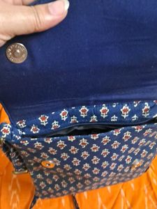 Ajrak Print Sling Bag