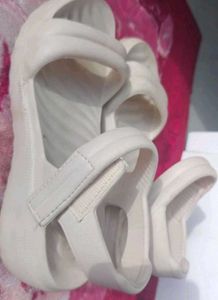 Comfortable White Flats