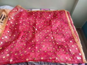 Red & Gold Dupatta/Chunari