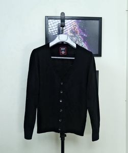 Black Cardigan Sweater