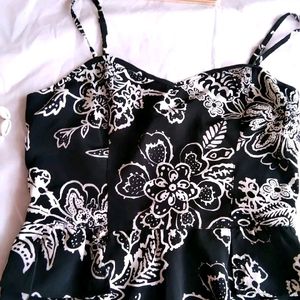 Beautiful Black And White Bodycon Dress