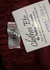 Chic Burgundy Halter Top