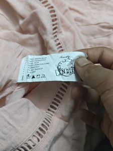 Vintage Inspired Peach  Dress