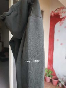 Olive Green Plain Hoodie