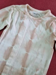 Pinky Stripes rompers