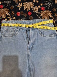 Ripped Wide Leg Jeans