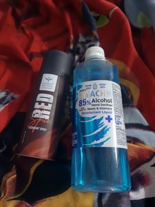 lBOMBAY SHAVING DEO + 500ml Sanitizer Free Combo D