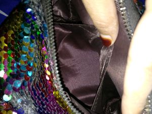 sequin backpack 🥰