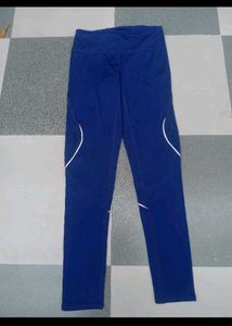 Blue Athletic Leggings