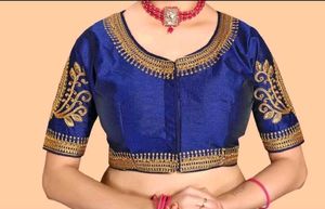 Woman Round Neck Blouse