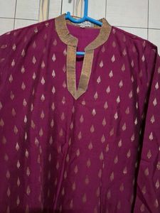 Elegant Purple Kurta