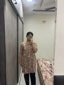 Peach Kurta