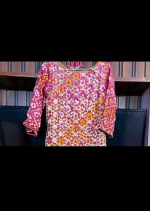 Bandhani Print Kurta