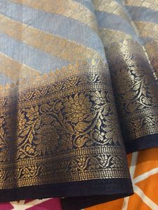 Chanderi Silk Brand New Saree