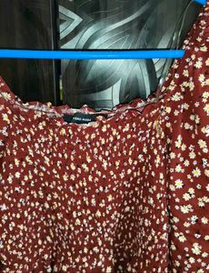 Floral Print Mini Dress