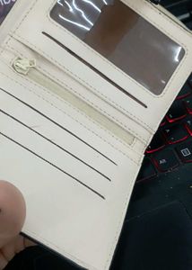 Fastrack Beige Solid Wallet ( Women)