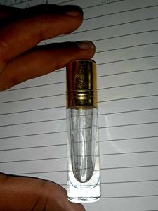 CHOCOLATE MUSK Clear Glass Roll-On Attar Bottle