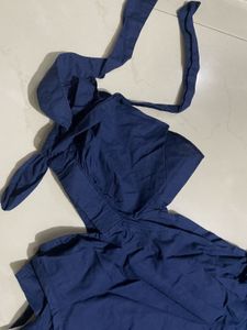 Peplum Waist Cut Dress