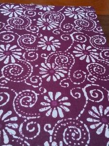 Dark Pink Selling Fast Pure CottonBatik Suits