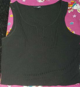 Fashion Nova Black Tank Top