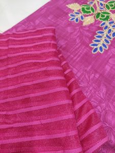 New Magenta Colour Suit With Bottom And Dupatta