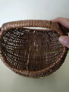Woven Basket with Handle