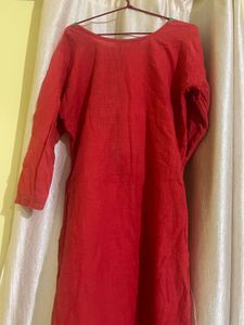 Red Kurta