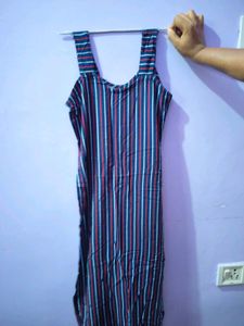 Women High Waist Cut Straight Long Kurti