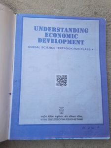 10th Class Ncert Economics Book 📖