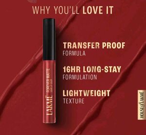 Lakme Forever Matte Liquid Lip Color