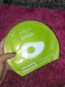 foxtale serum with sheet mask