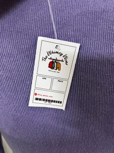 Lavender Ribbed Top