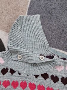 Heart Warm High Necked Cloth