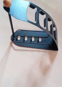 TV Remote Control Organizer, Black (Metal)