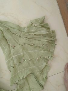 Off Shoulder Short Frock With Frill SLEEVES