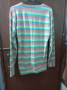Striped Long Sleeve Top