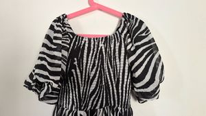 Zebra Print Dress