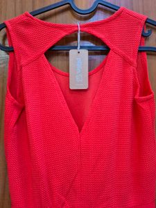 Cut Out Classic Red Dress ❤️
