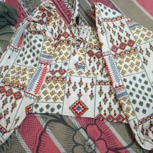 Boho Print Top