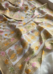 Brand New Khaddi Georgette Saree